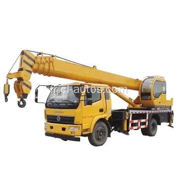 4x2 6 roues Dongfeng Truck monté 12t Charging Crane Telescope Boom 4 Jibs 32M